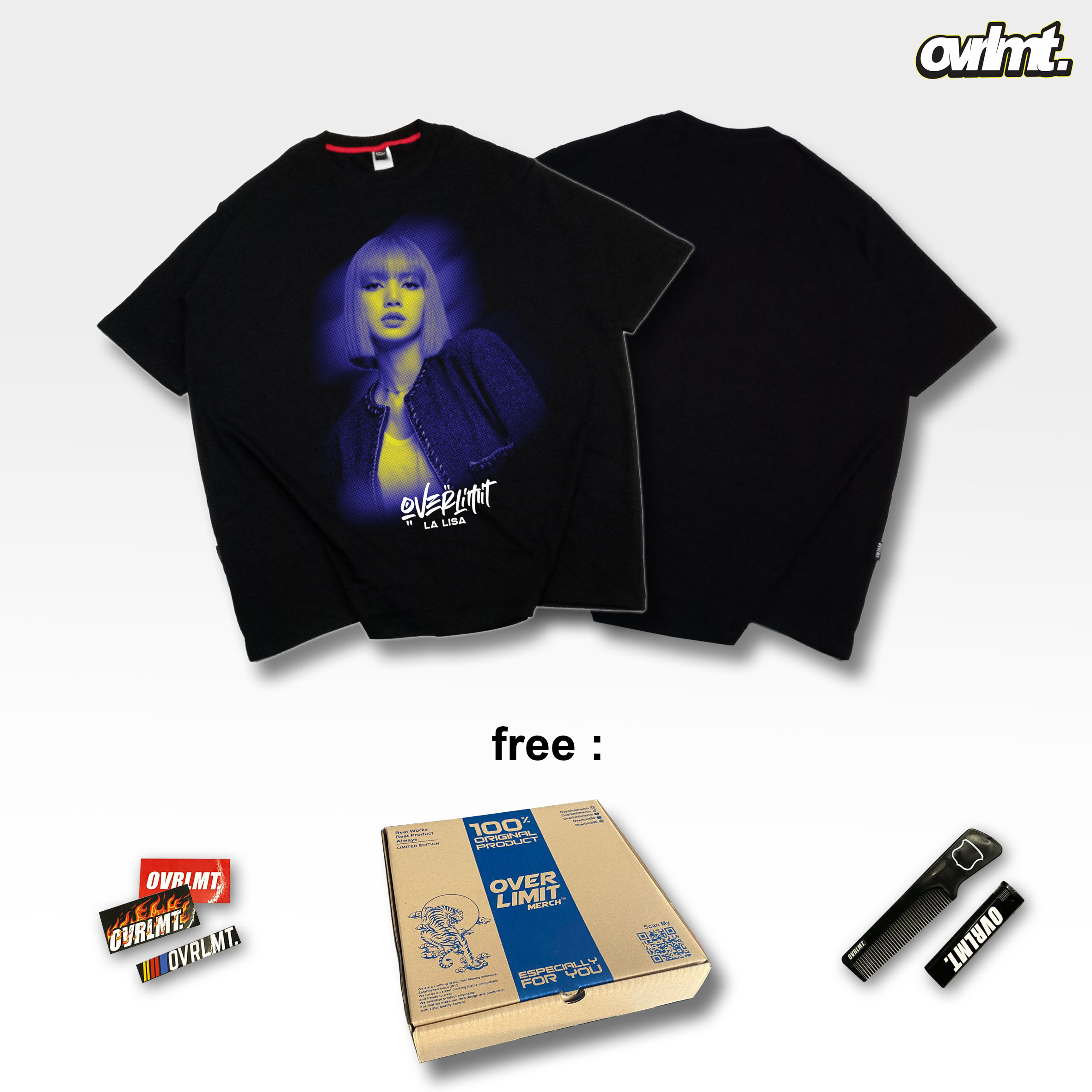 T-SHIRT | KAOS | OVERSIZE | LA LISA | OVERLIMIT