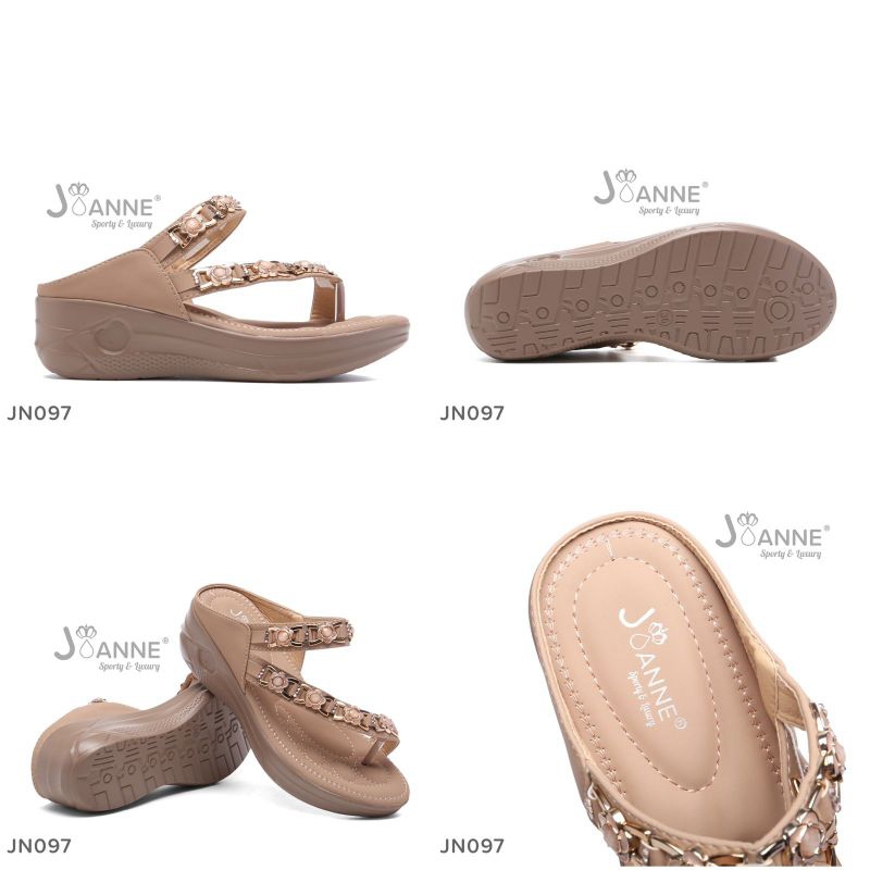 JOANNE Wedges Sandals Sling Shoes #JN097 ORIGINAL