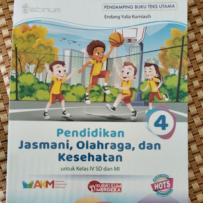 PJOK untuk SD kelas 4, Platinum, Kurikulum merdeka, Tiga Serangkai