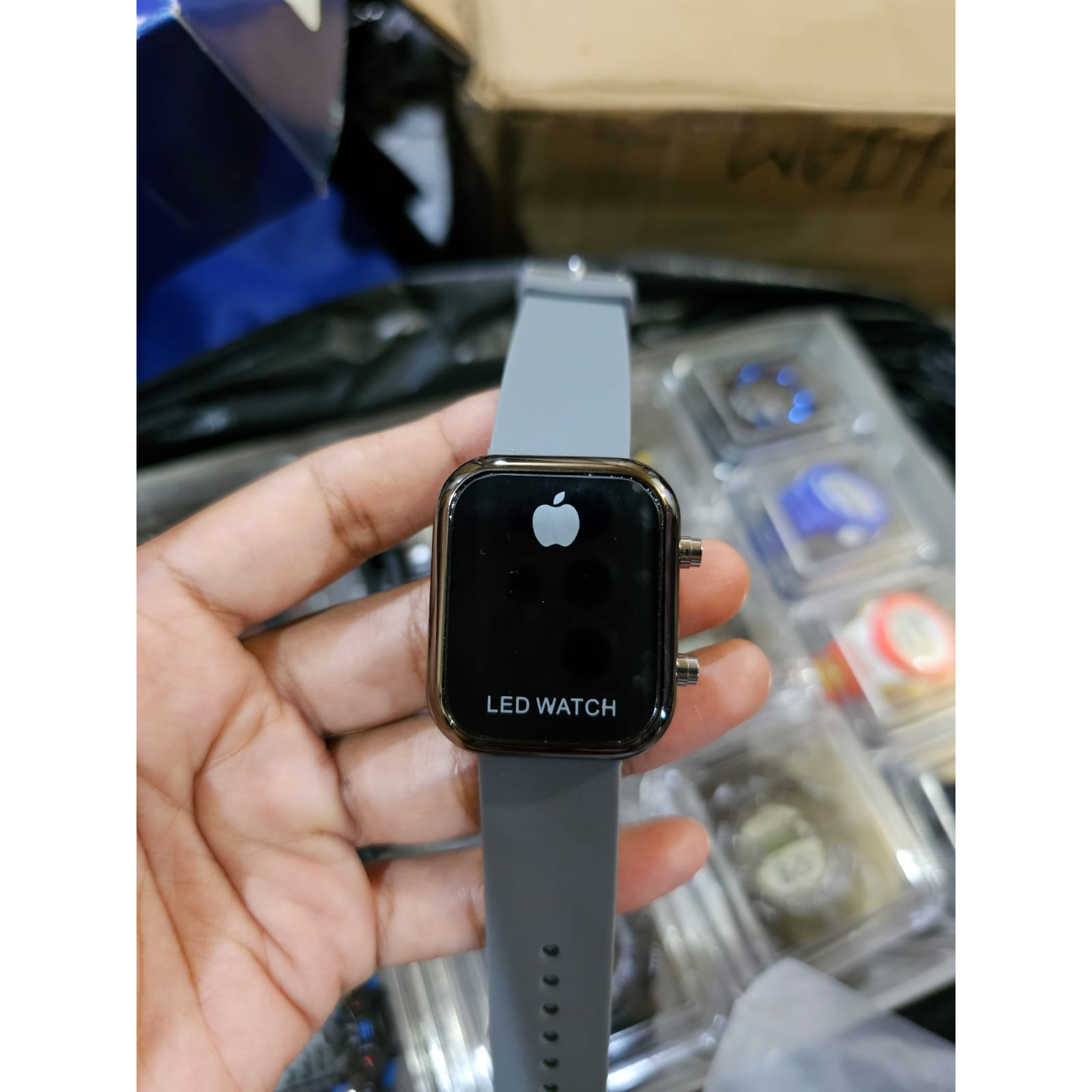 JAM TANGAN WANITA CEWEK LED WATCH RUBBER WARNA TOP QUALlTY