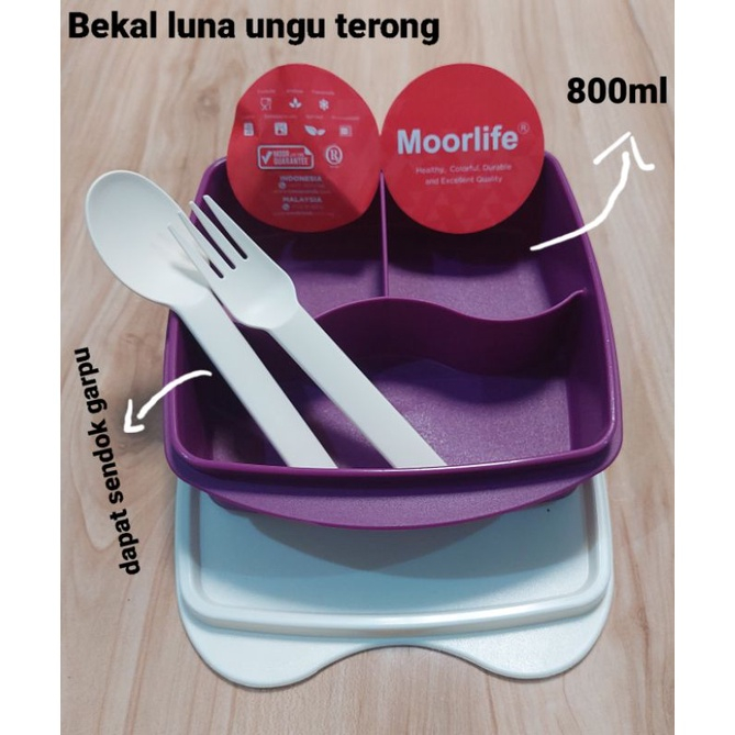 PROMO TERLARIS MURAH YO  MOORLIFE SET BEKAL LUNA