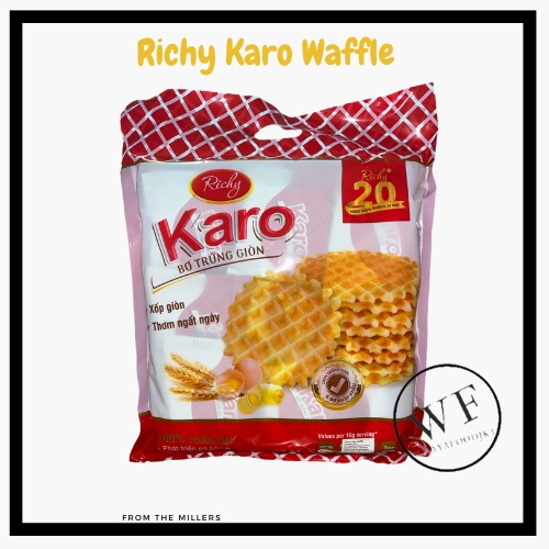 

Naraya Richy Waffle / Wafel / Richy Karo Crispy Butter Waffle 270g