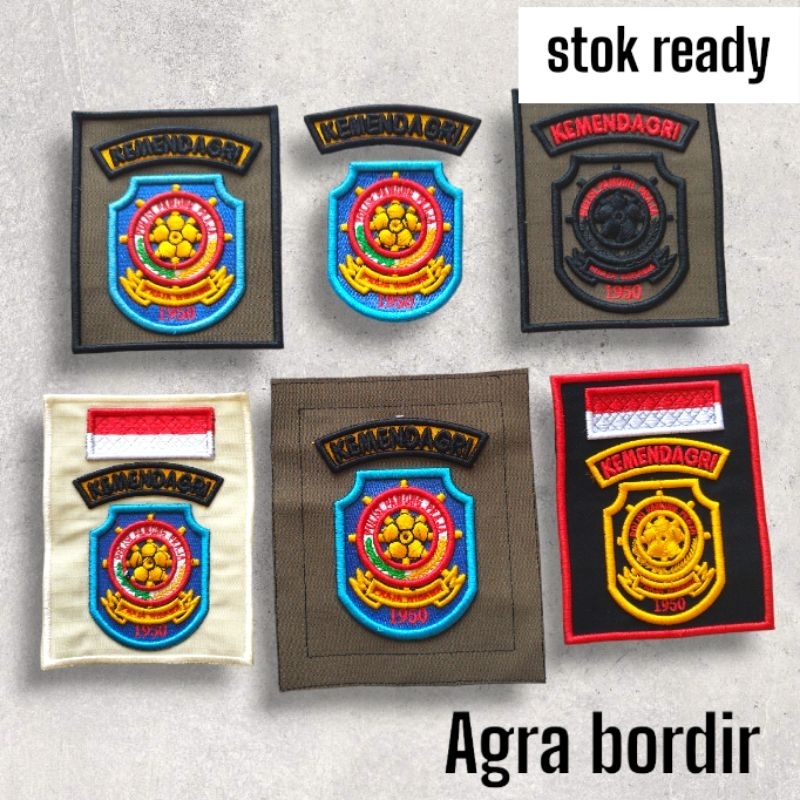 bordir polpp kemendagri timbul 3d