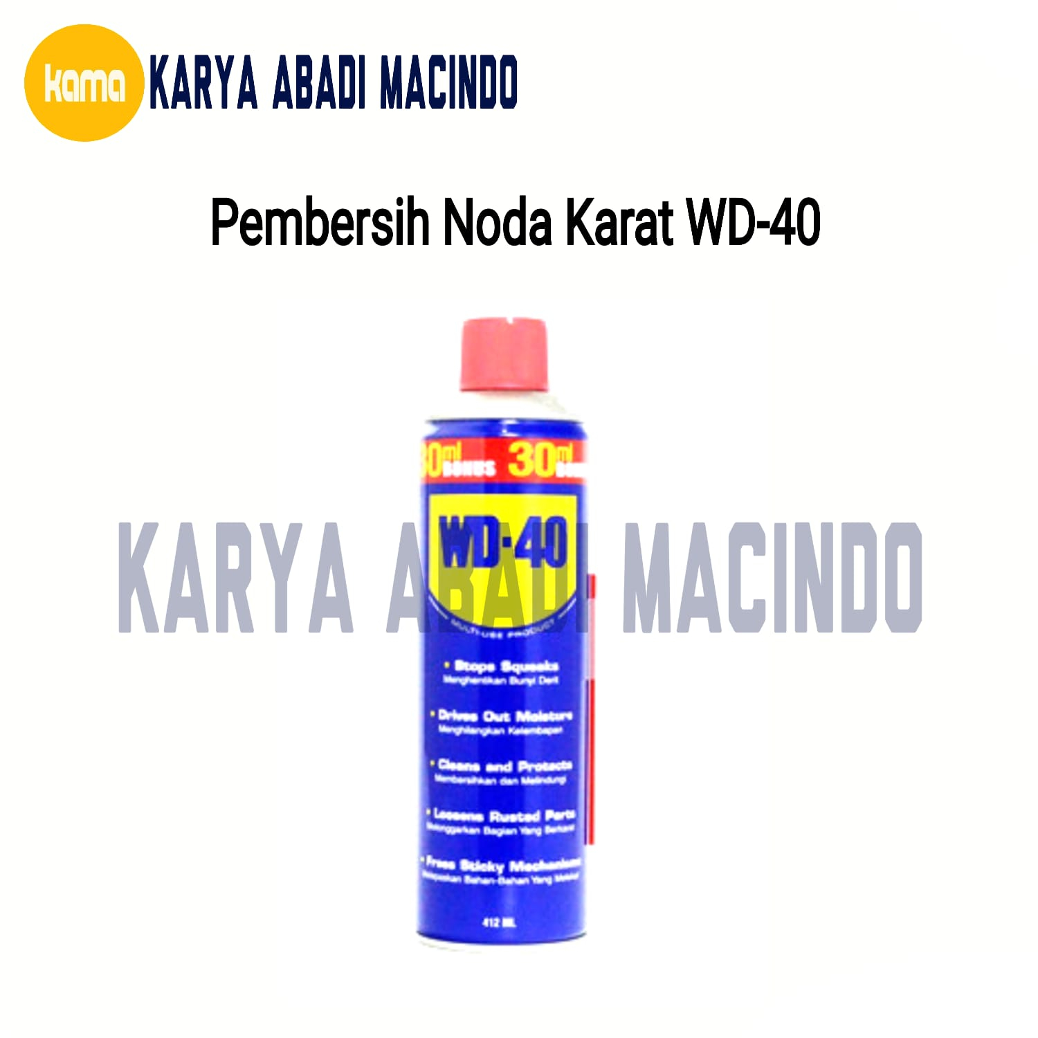 PEMBERSIH NODA KARAT WD-40