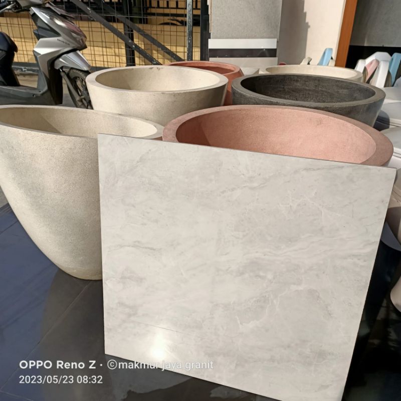 Granit Lantai 60x60 white alaska