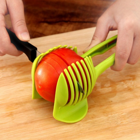 Alat Potong Slicer Cutter Jepitan Buah Lemon Jeruk Sayur Tomat Kentang