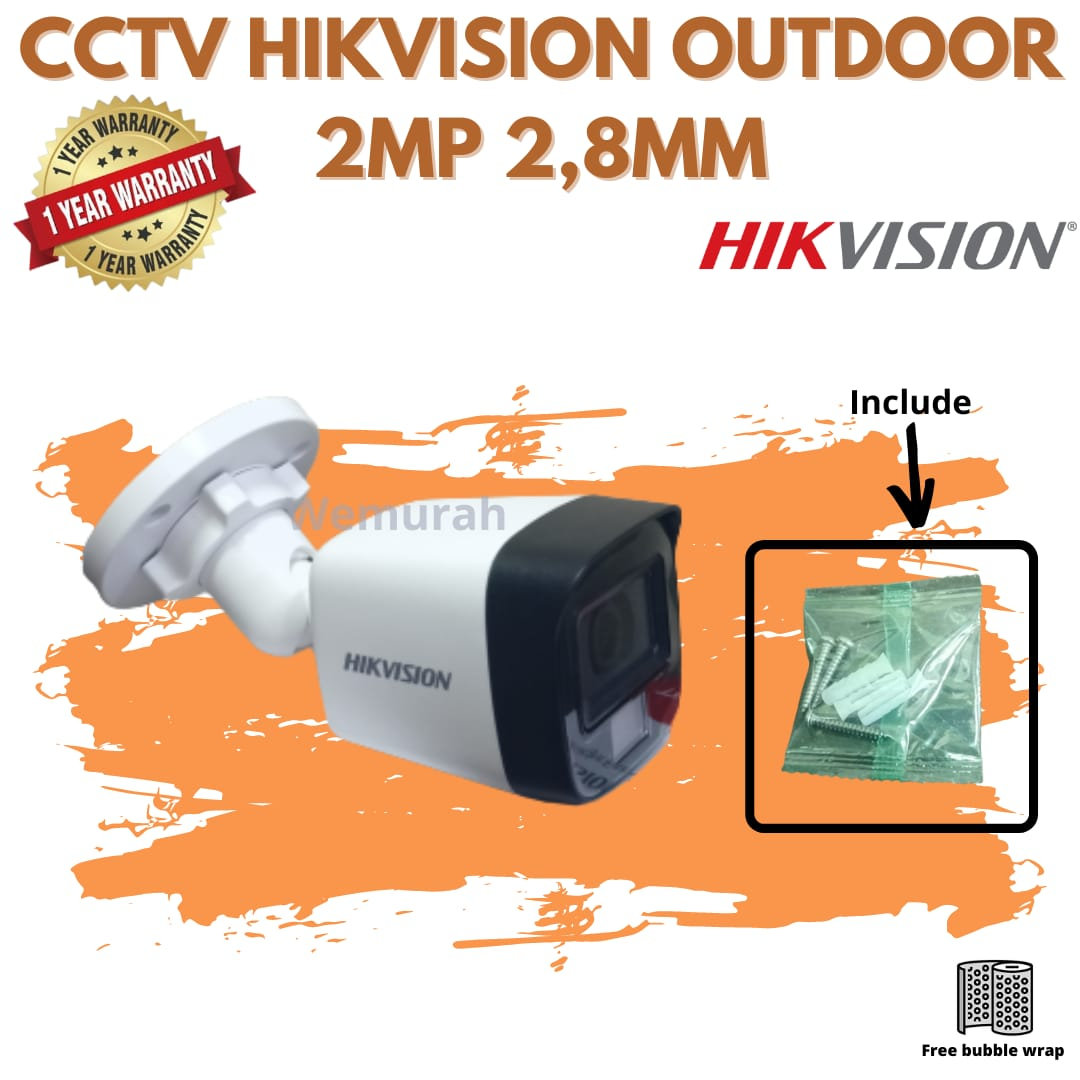 Kamera CCTV HIKVISION 2MP OUTDOOR - cctv outdoor 2mp