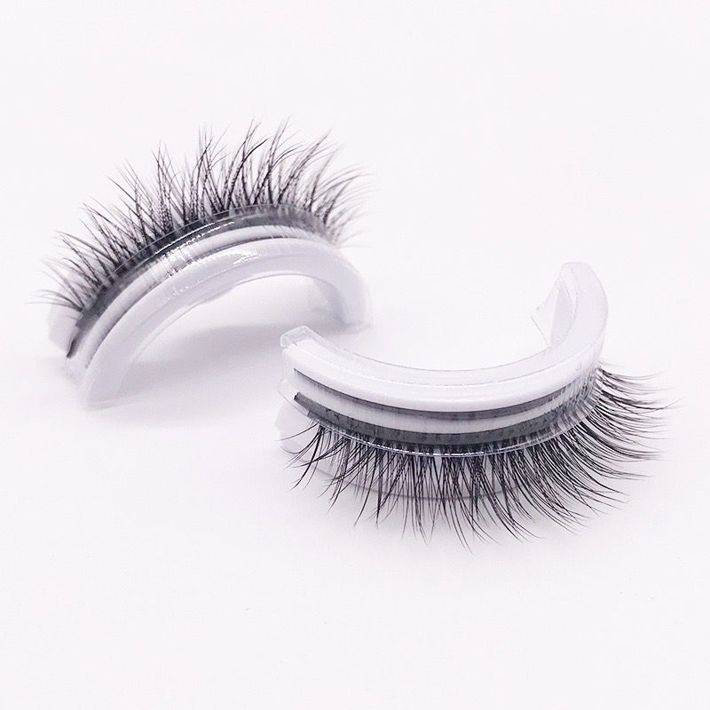 Bulu Mata Palsu Berperekat Tampa Lem / Bulu Mata Korean 3D Tahan Air Natural Eyelashes Style