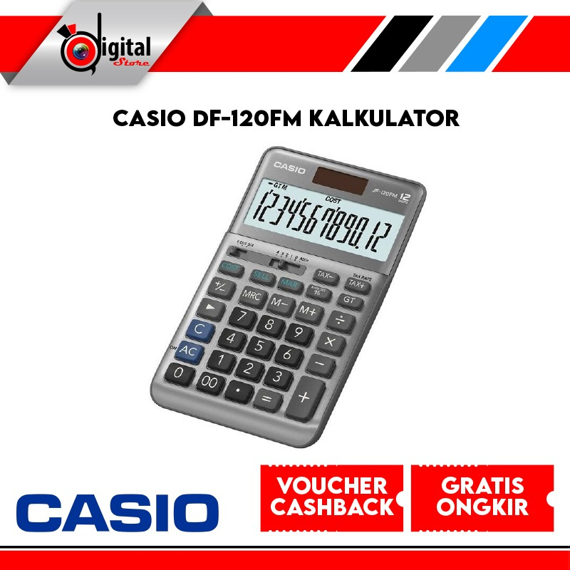 

Kalkulator Casio DF-120FM - Calculator Casio DF120FM