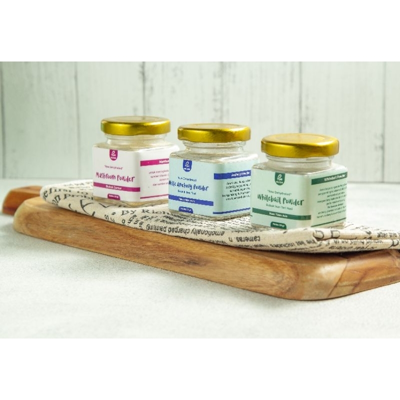 

Mushroom, Anchovy, Whitebait, Shrim