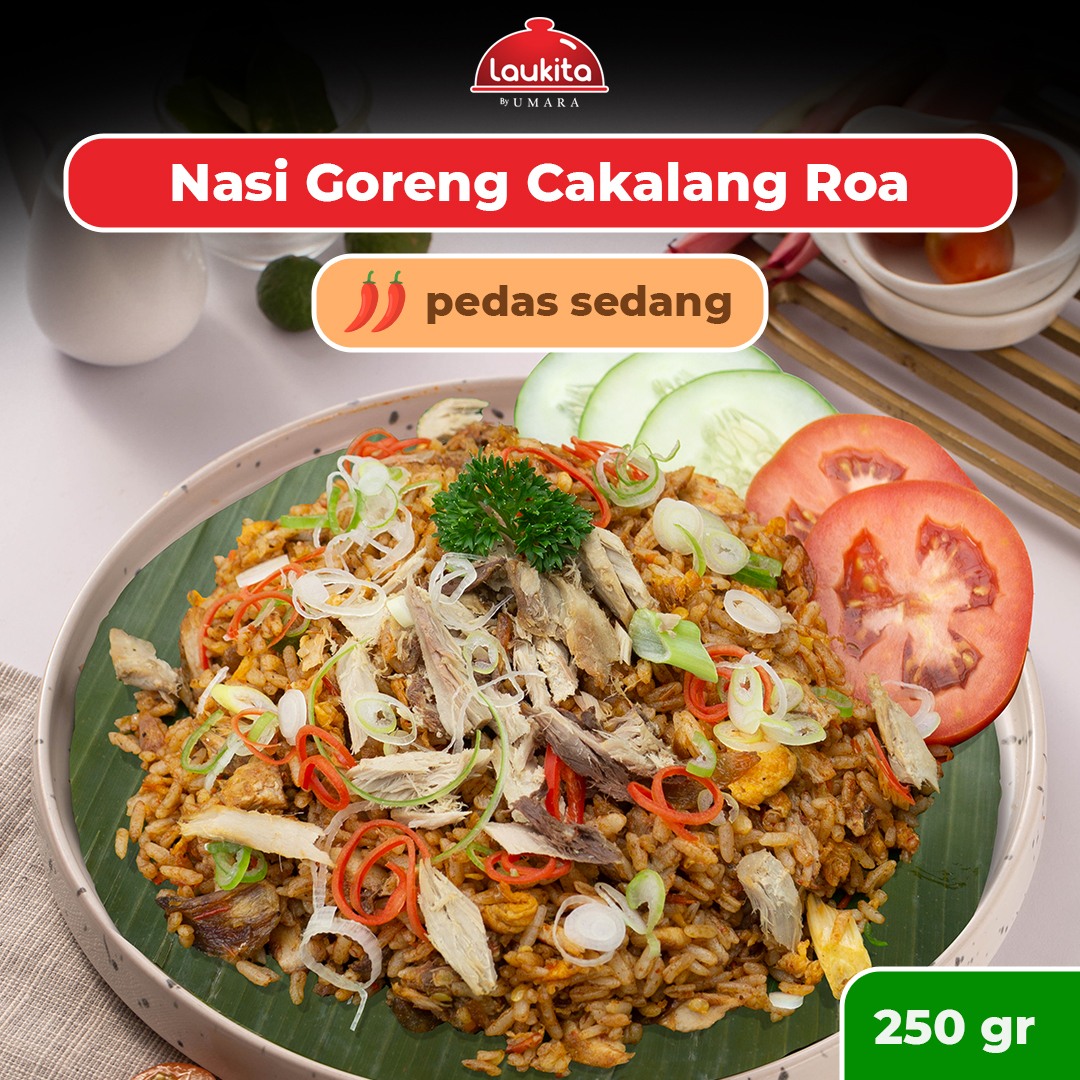 

[250g] Laukita Nasi Goreng Cakalang Roa Pedas Sedang Frozen Food