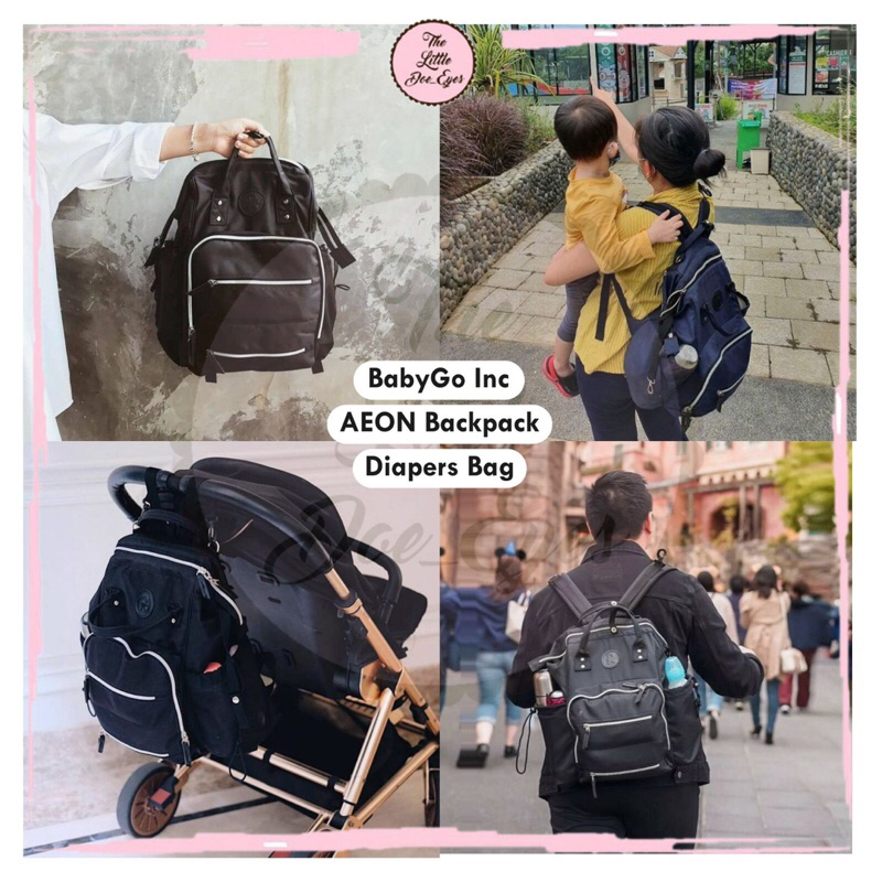 Baby Go Inc AEON Backpack Diapers Bag