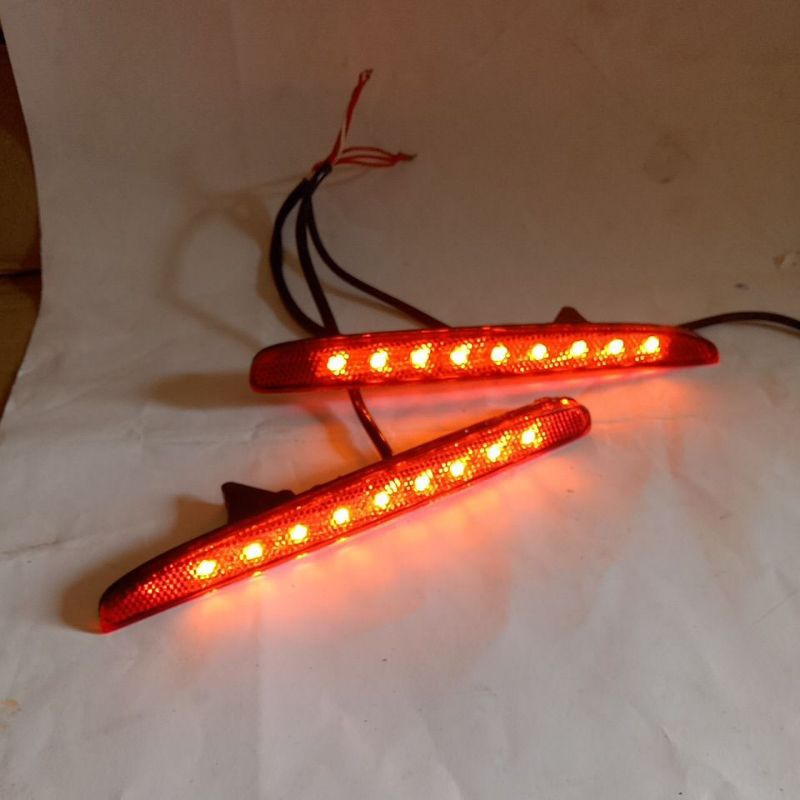 Reflektor lampu mata kucing bemper belakang Honda Brio jazz RS CRV BRV Civic turbo