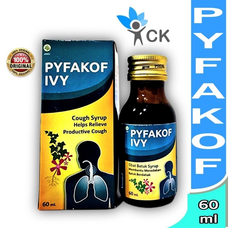 PYFAKOF IVY 60 ML meredakan batuk dan aman untuk ibu hamil