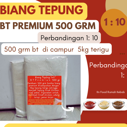 

Tepung Biang Fried Chicken BT Premium 500gr Bumbu Biang Ayam Kentucky Kfc Crispy