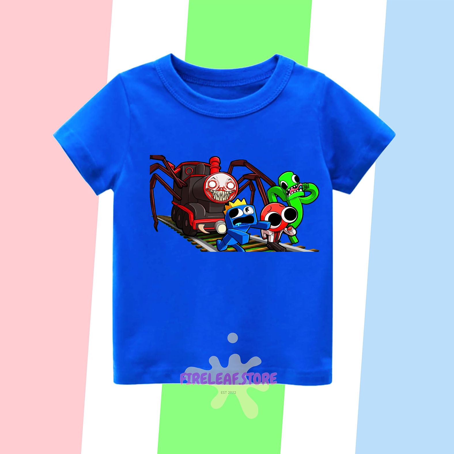 BAJU ATASAN KAOS ANAK THOMAS EXE RAINBOW FRIENDS TERBARU