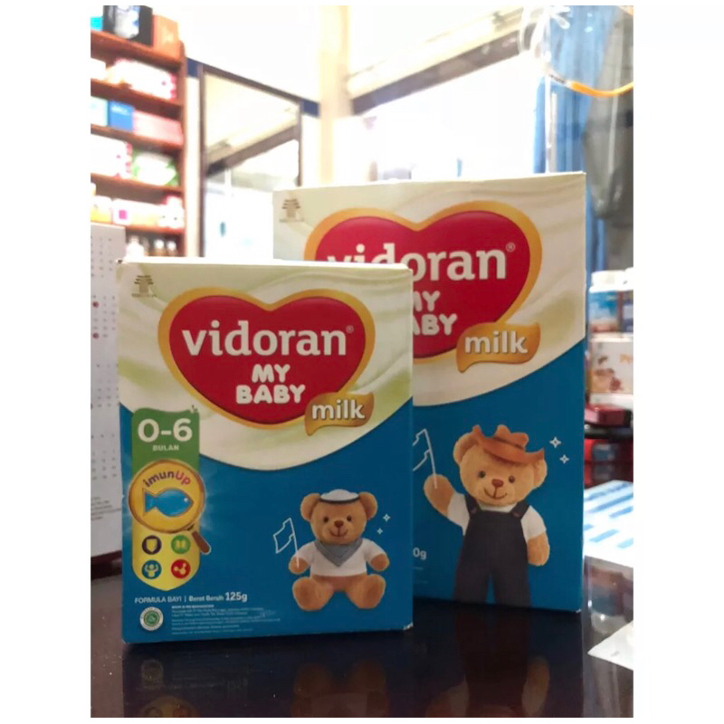 Susu Formula Bayi Vidoran My Baby 0-6 Bulan ukuran 350gr