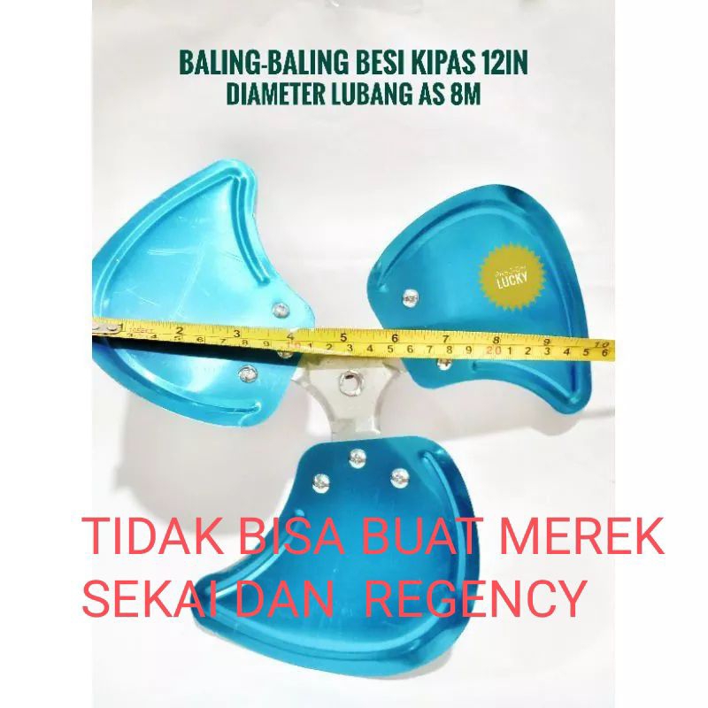 BALING BALING KIPAS ANGIN  BESI  , TD  3 IN 1 18 IN