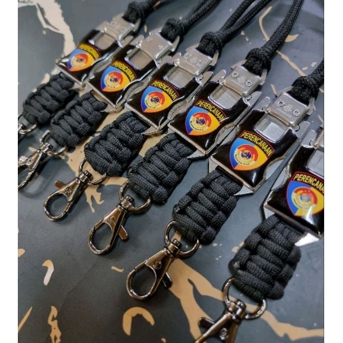 

lanyard tactical id perencanaan polri