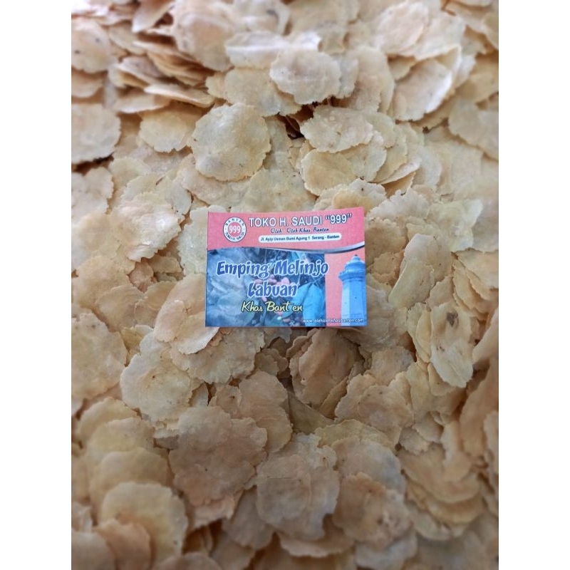 

Emping Melinjo Menes, Pandeglang