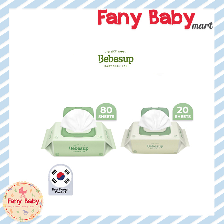 BEBESUP ZERO BABY WIPES - TISSUE/TISU BASAH BAYI