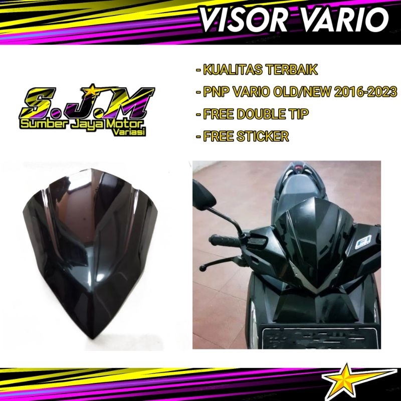 Visor Vario 125 Old Vario 125 New Visor Vario 150 New Variasi Vario Aksesoris Motor Visor Beat Fi