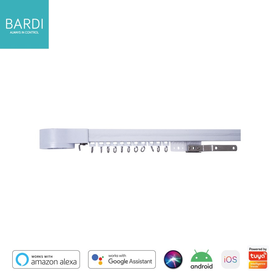 BARDI Smart Track Custom for Curtain Tirai Motor 1m IoT Home Automation