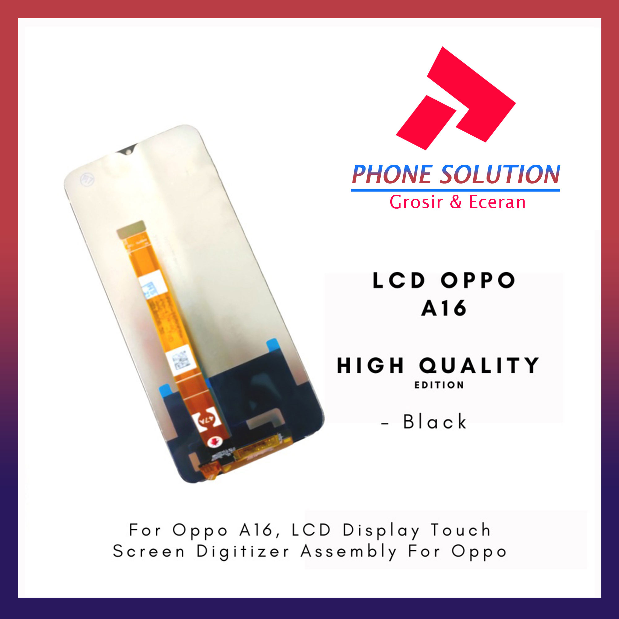 LCD Oppo A16 / Realme C25 / C25s / Narzo 50A Fullset Touchscreen