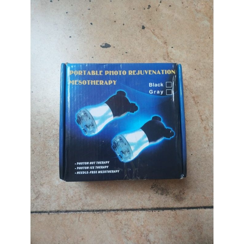 portable photo rejuvenation mesotherapy / alat meso wajah / alat rf