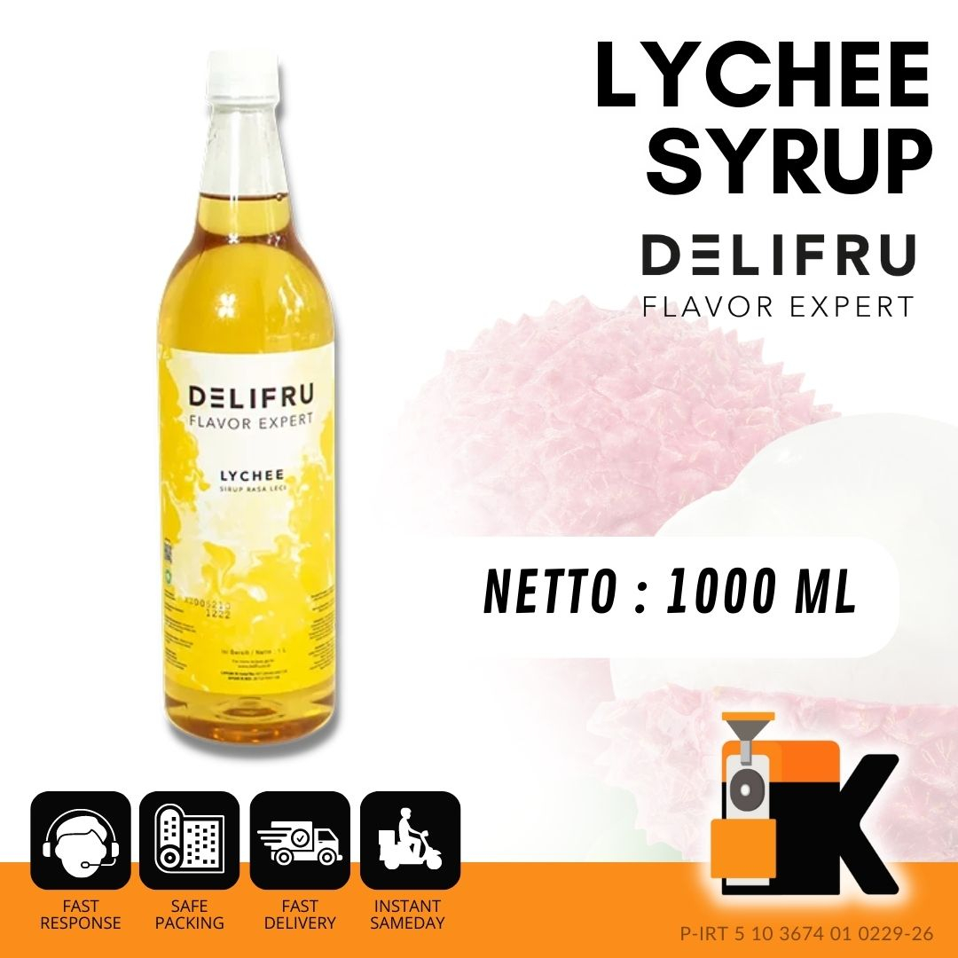 

Syrup Delifru Lychee 1000ml