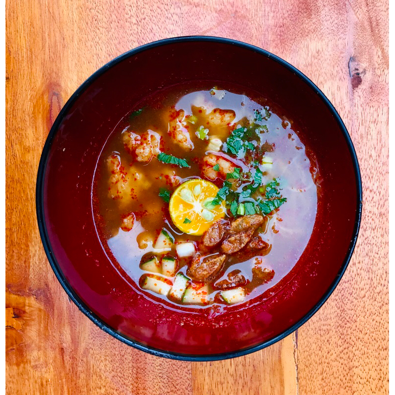 

Tekwan Model Kuah Merah (Hanya Tekwan)