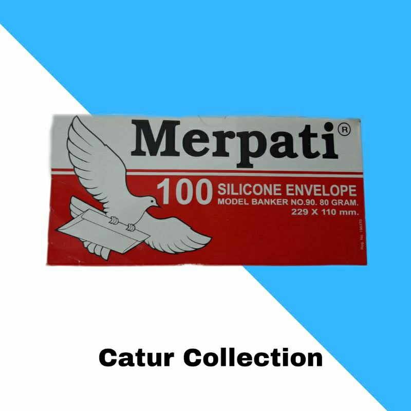 

Amplop Merpati Putih Besar No.90 299 × 110mm