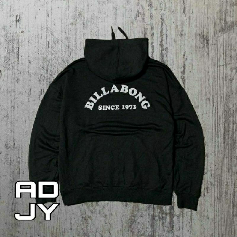 HOODIE BILLABONG BLACK SICE 1973 BACK LOGO EDITION | JAKET JUMPER PREMIUM TERBARU KEKINIAN