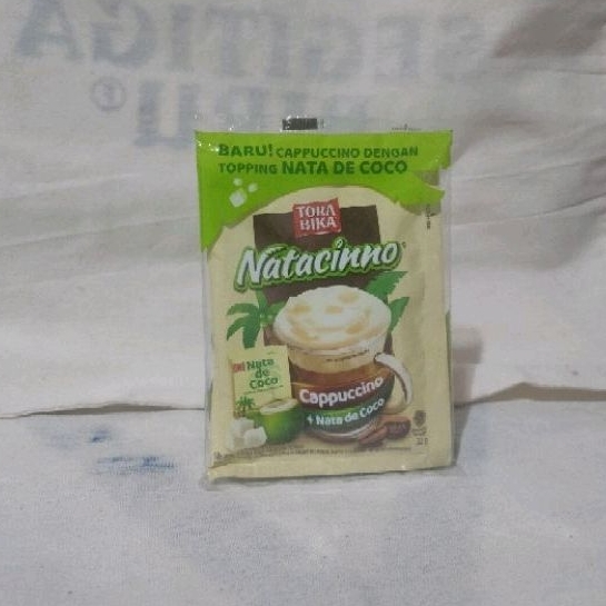 

Torabika Natacinno 32 gr , Natacino 32gr cappuccino nata de Coco decoco gram expired Oktober 2024