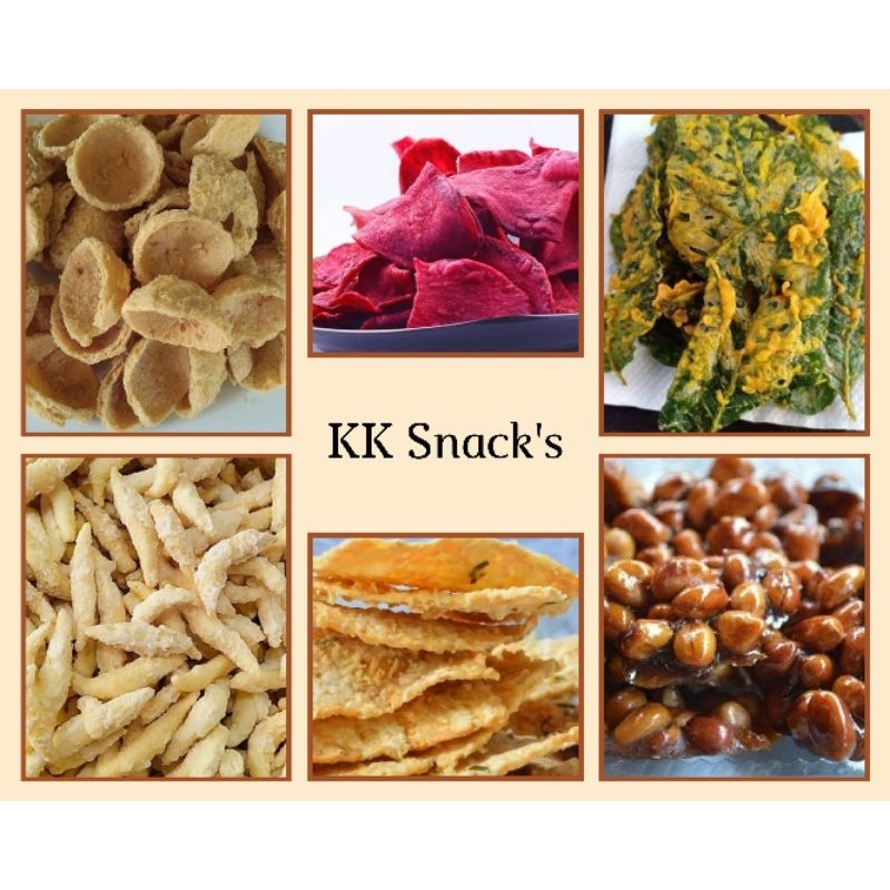 

[KKsnack's] Aneka camilan kiloan gurih, pedas, manis | camilan murah