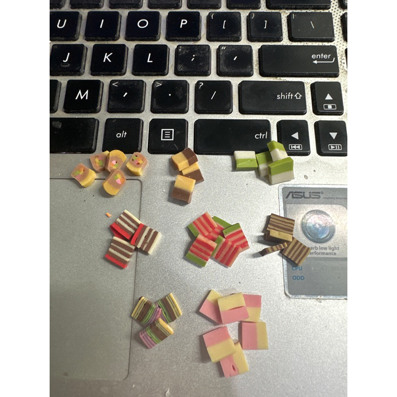 miniatur kue jajanan pasar