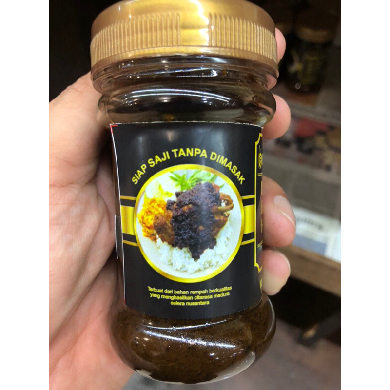 

Bumbu bebek Hitam Khas Madura 100%Asli