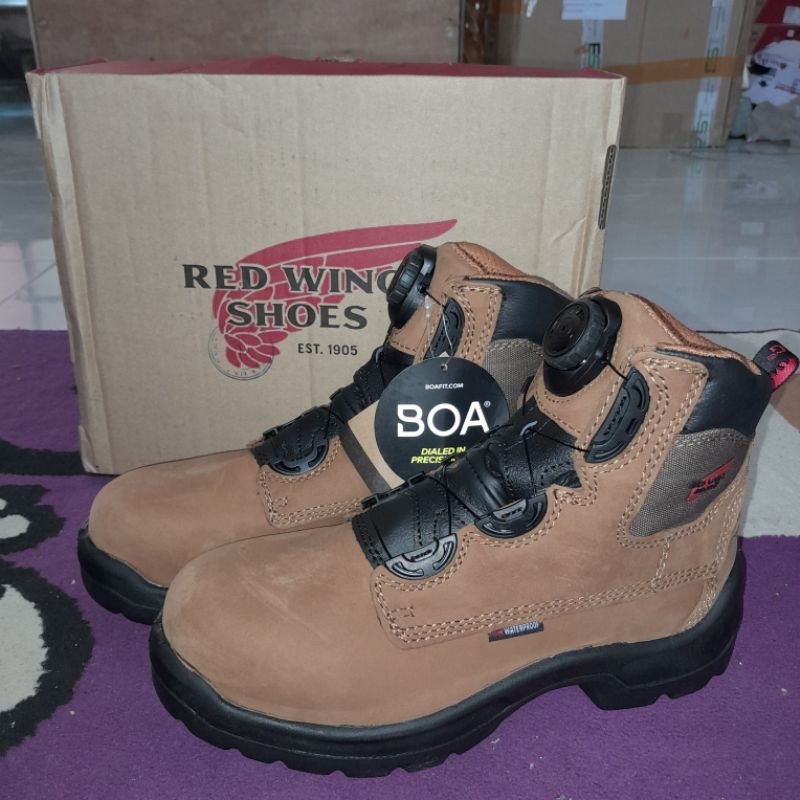 sepatu safety redwing redwings red wing wings boa 4216