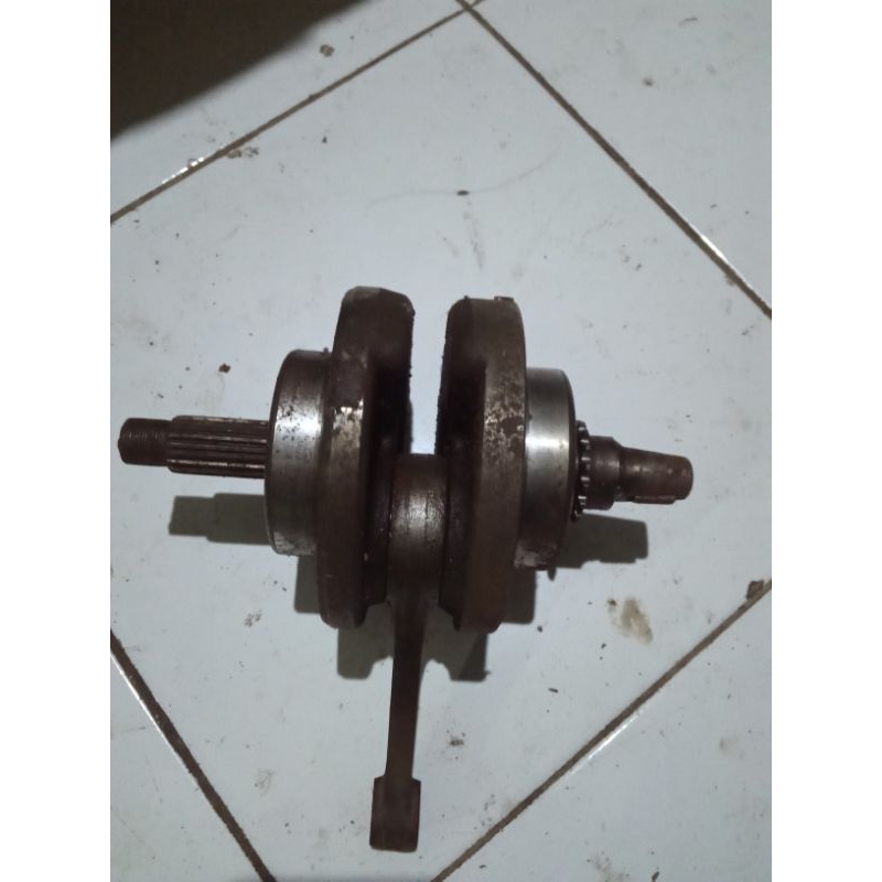 kruk as bandul crankshaft ker as krek as gl 100 gl100 ori copotan MINUS bahan STROKE UP BORE UP bala