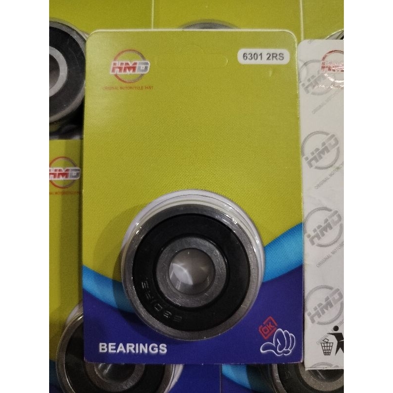 bearing laher  6301 motor /blade/satiafu/vixion/