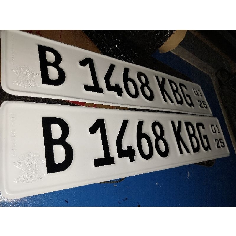 plat nomor mobil EROPA (12 X 52cm) satuan