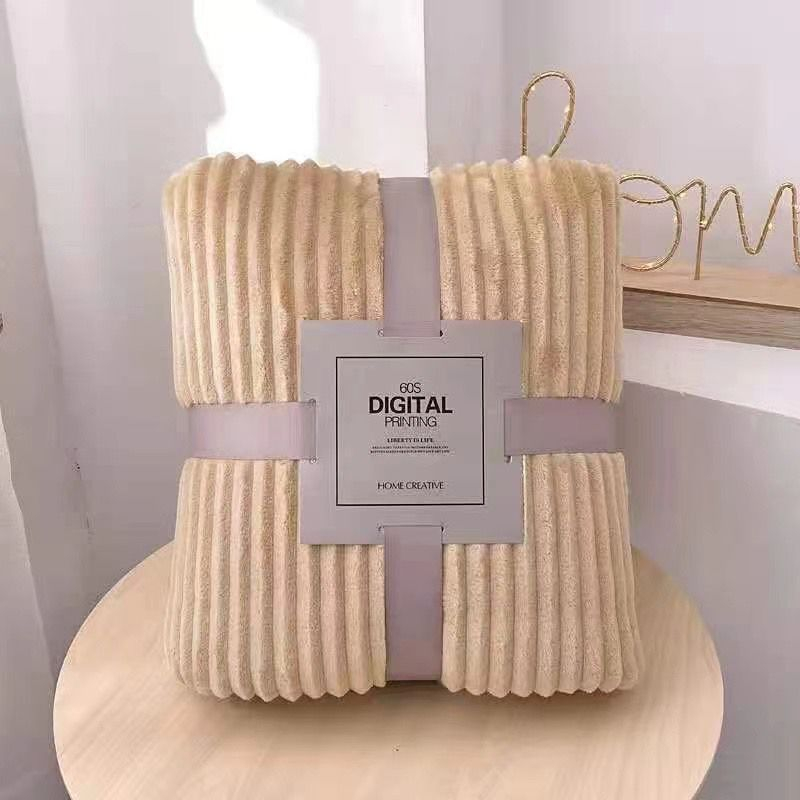 SELIMUT BULU TEBAL POLOS SALUR UKURAN 180X200