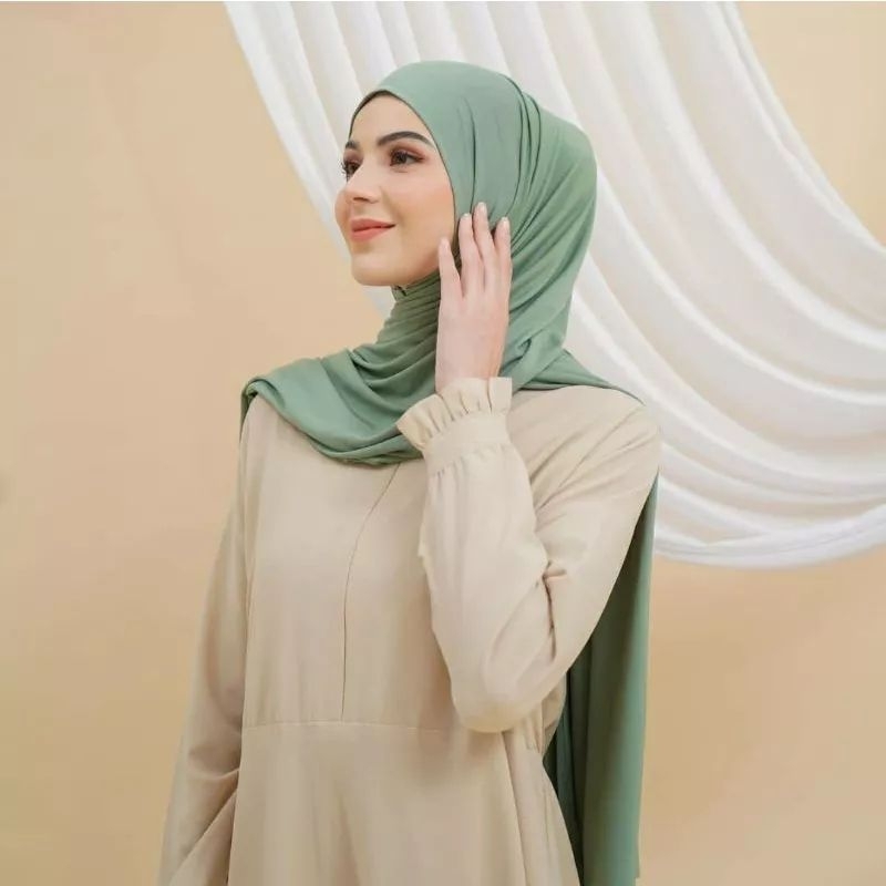 Pashmina Jersey | Pashmina Kaos Jersey Premium | Pashmina Jersey Malaysia