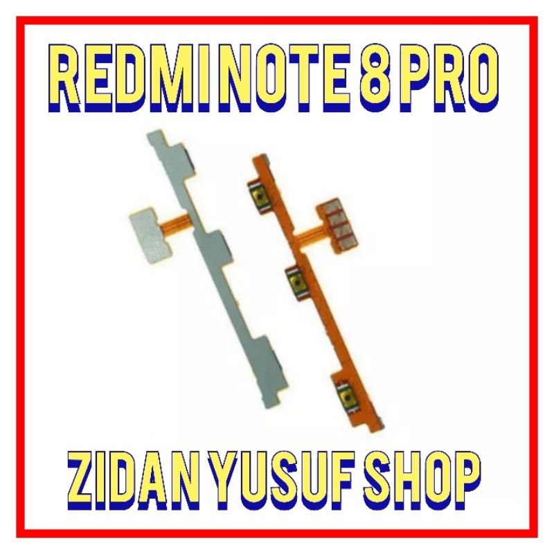 FLEXIBEL FLEXIBLE ON OFF VOLUME XIAOMI REDMI NOTE 8 PRO POWER VOLUME