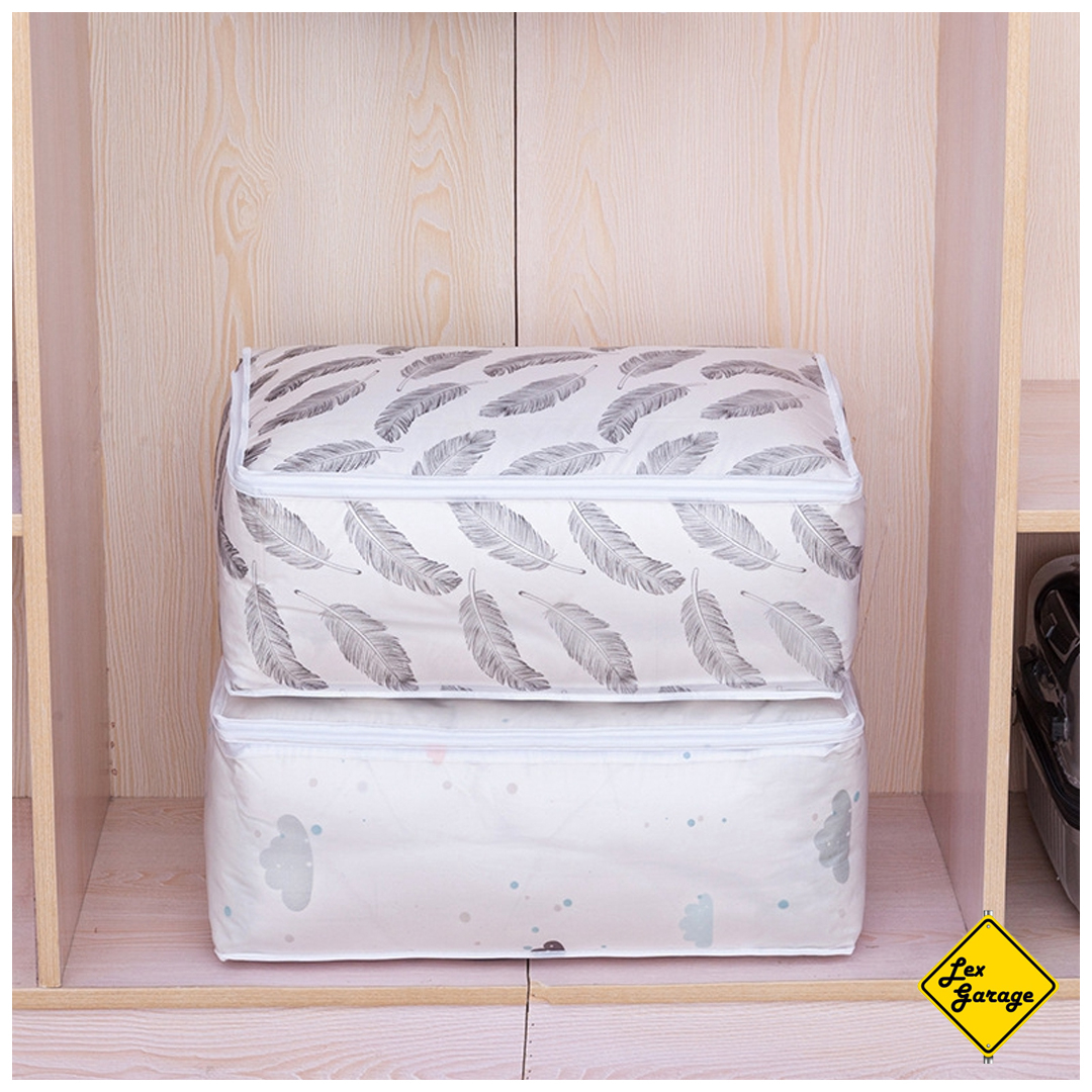 Storage Bag Tas Pakaian Organizer Tempat Penyimpanan Baju Bed Cover