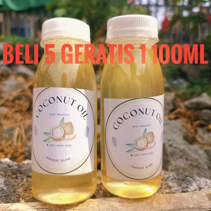 

Minyak Kelapa Asli 100ml Murni 100% / Klentik / Keletik / Kelentik / Lentik / minyak urut