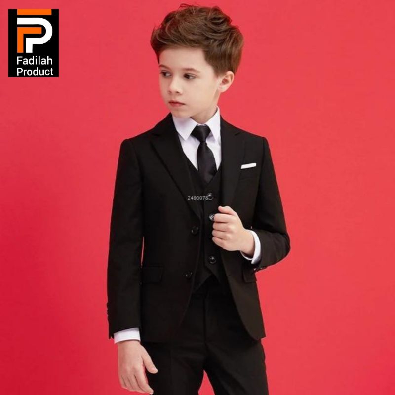 Jas Blazer Anak Laki Laki Formal Slimfit Premium Umur 2Thn_13Thn