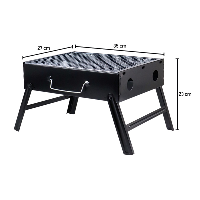 BABALE Alat Panggang Arang BBQ Outdoor Grill Stove Foldable - FC3