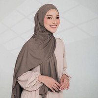 PASHMINA KAOS BAHAN JERSEY PREMIUM UKURAN 180X75CM WARNA LENGKAP