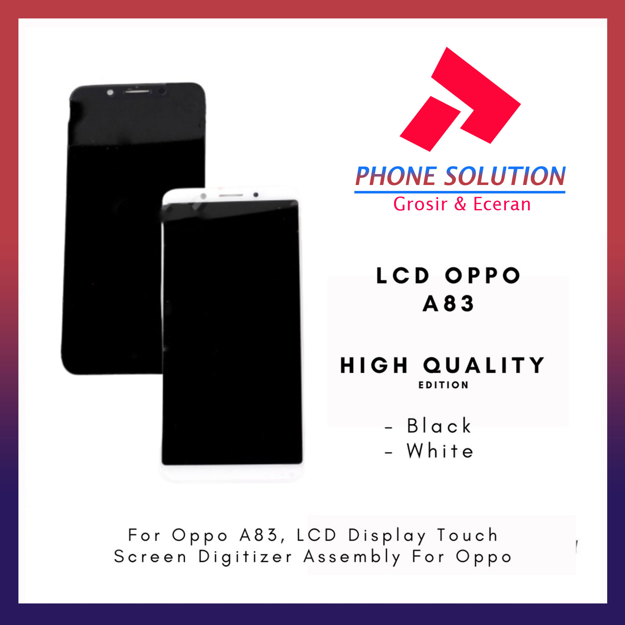 LCD Oppo A83 Fullset Touchscreen